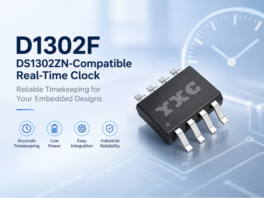 D1302F: A DS1302ZN-Compatible Real-Time Clock for Embedded Systems